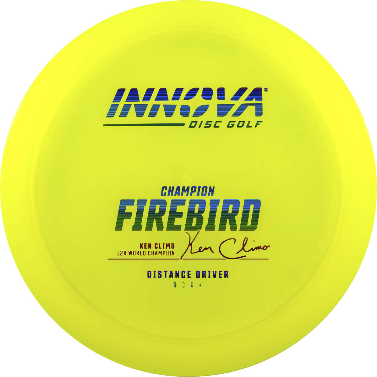 Innova - Frisbeegolf Distance Driver - Champion Firebird - Gul