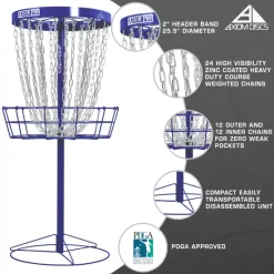 Alternative view of Axiom Pro Disc Golf Basket - Kurv - Rød
